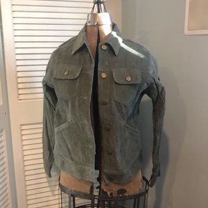 North crest corduroy jacket